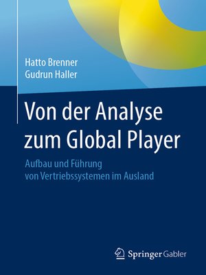 cover image of Von der Analyse zum Global Player